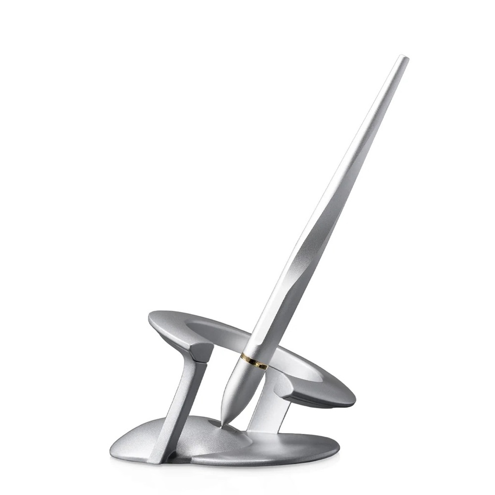 New Silver Hoverpen Interstellar 2.0 18k gold-plated pen